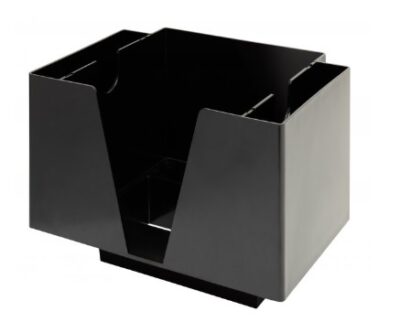 3 Part Bar Organiser Black