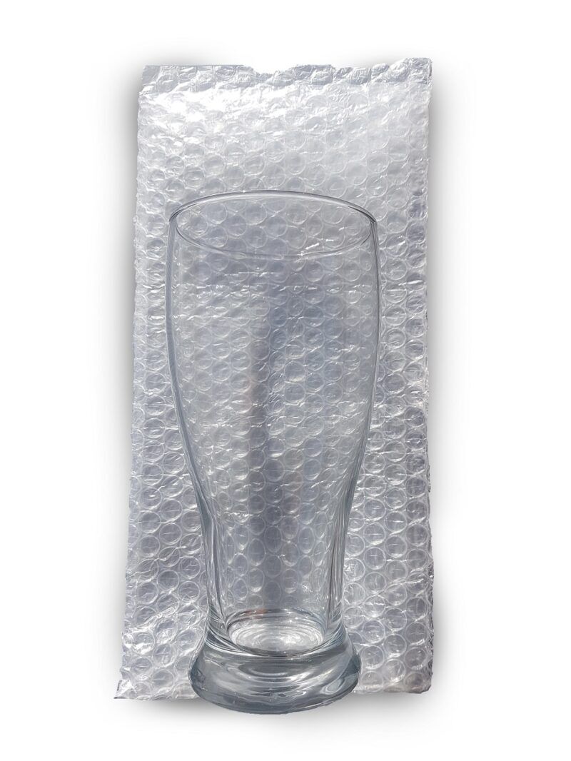 Pint beer Glass bubble wrap bags. Wine and Beer Glass – Bubble Bag