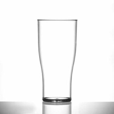 Reusable Plastic Tulip Pint Glass | Glassjacks