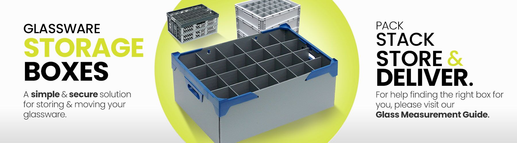 Glassware Storage Boxes Hampshire