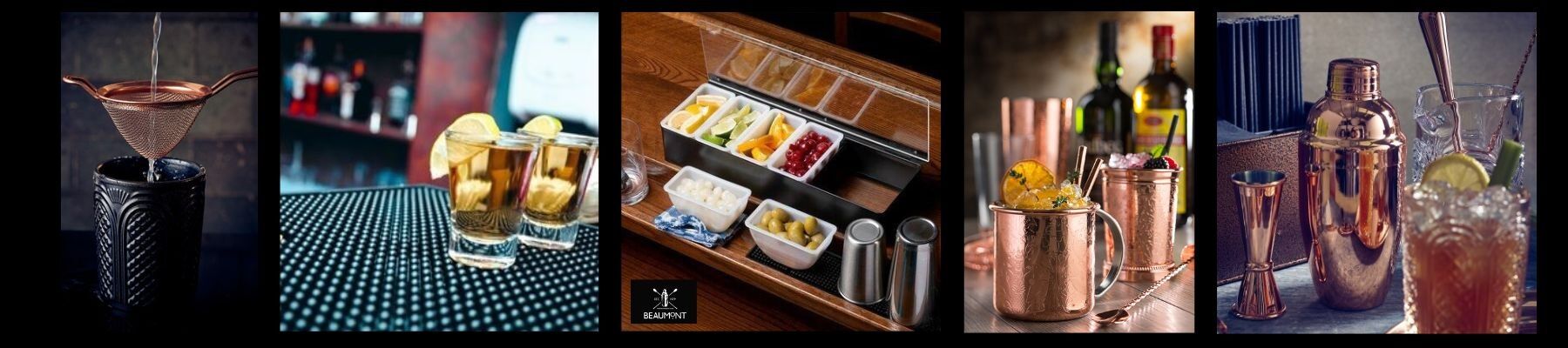 Garnish Tray and Condiment Trays - Barware