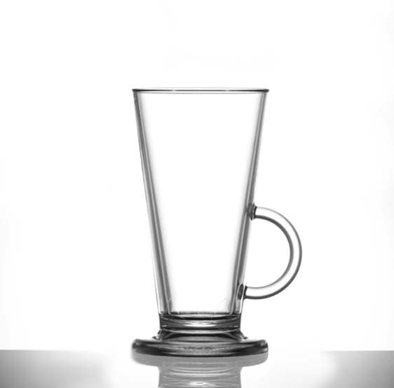 Plastic Coffee Latte Clear Mug, 8oz - Image 3