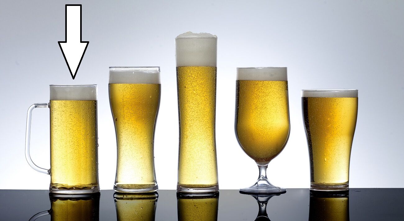 Plastic Beer Pint Glasses