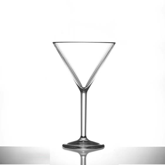 Martini Plastic Glass Large, Reusable and Unbreakable 9oz - Image 5