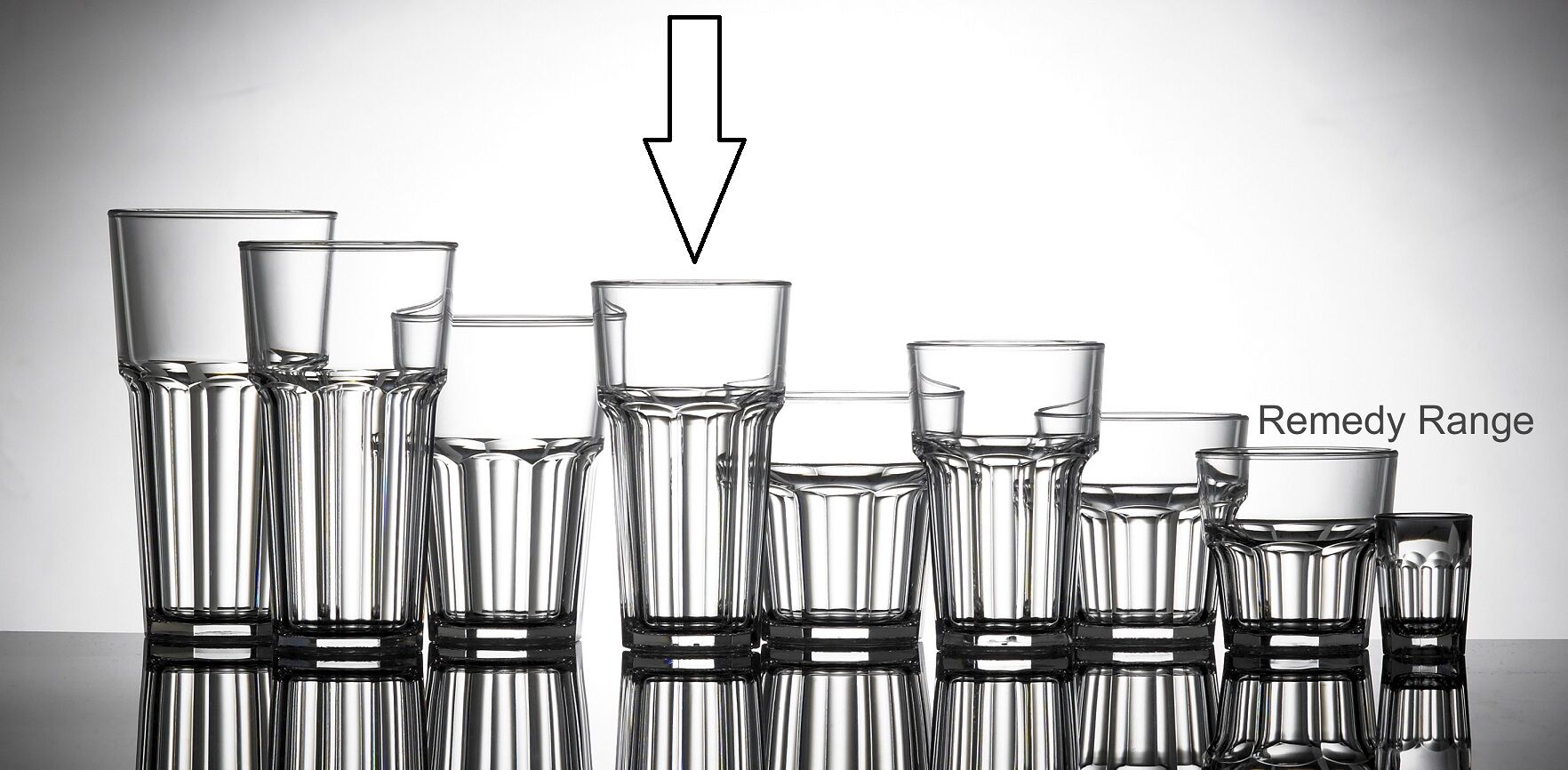 Elite Remedy Polycarbonate Tall Glasses 12oz - 36 Pack - Image 3
