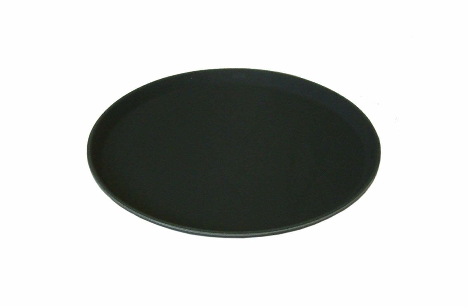 bar-trays-uk. - 11″ Round Black Non-Slip Tray