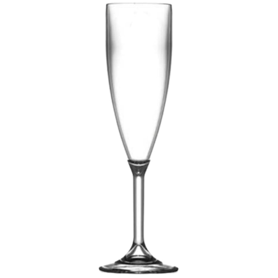 Plastic Champagne Prosecco Flutes and Glasses