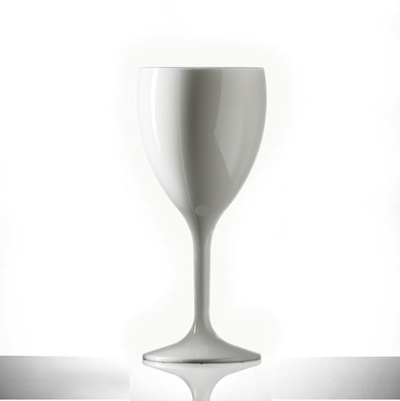 White Elite Premium Polycarbonate Wine Glasses 11oz - Image 5