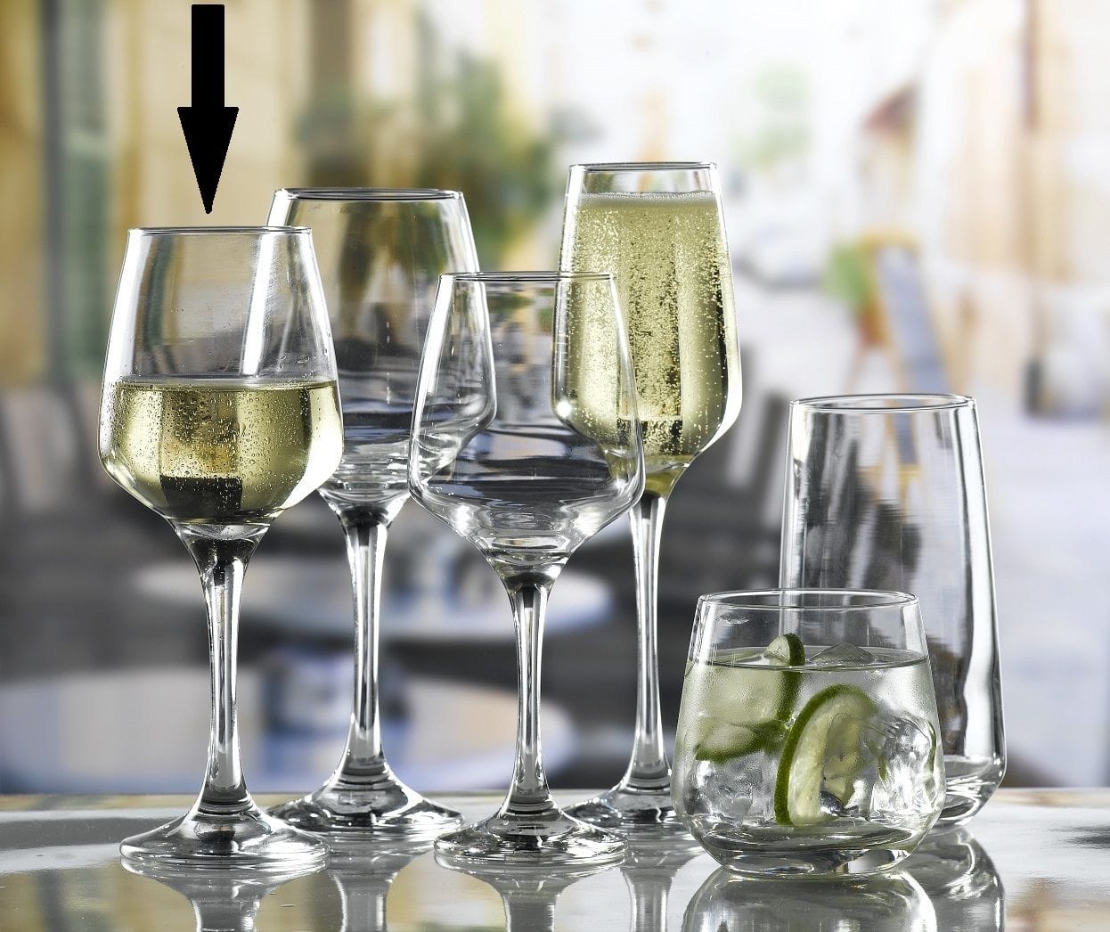 lal wine glasses