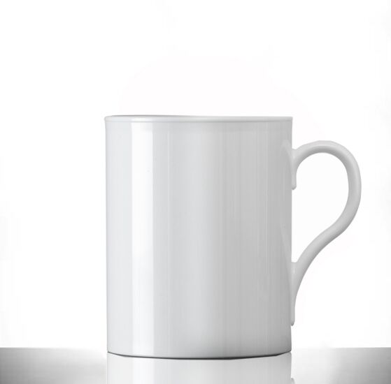 Plastic Coffee Cup White Polycarbonate