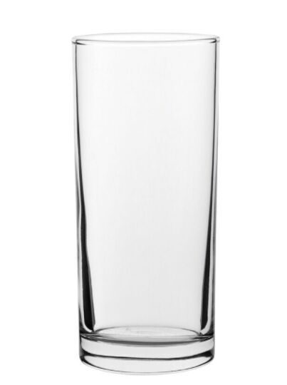 Toughened Hiball Tumbler Glasses 34cl 12oz - Pack of 35 with Glass Storage Box & Lid - Image 2