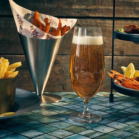 Sylvia Beer Glass Genware 38cl 13.4oz II