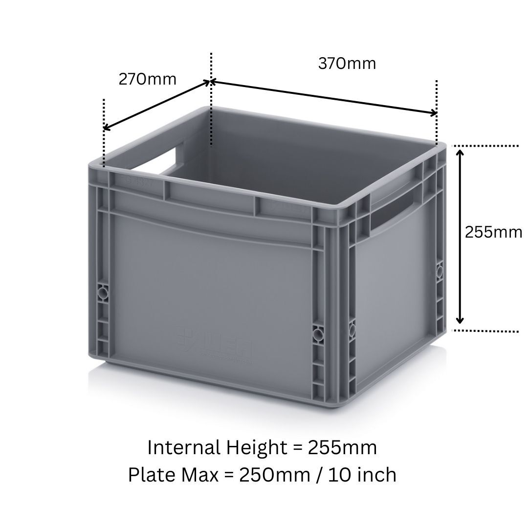 Size Guide - Plate Box Plate Transport Crate APSE4332 - Glassjacks III